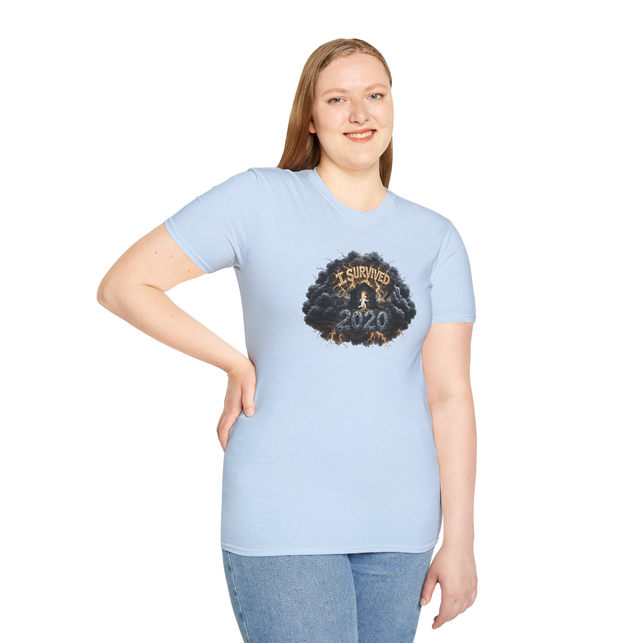 I Survived 2020 —  Original PILOT Design: Director's Cut Unisex Softstyle T-Shirt