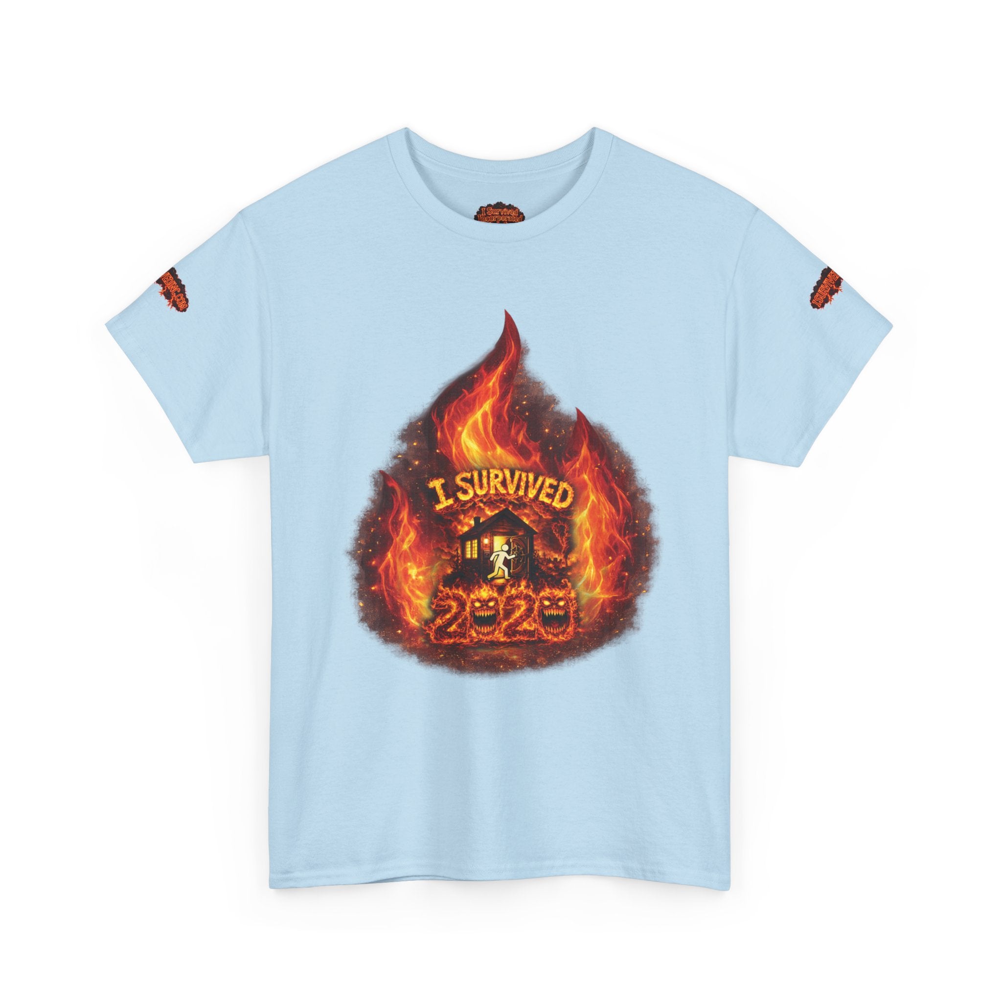 I Survived 2020 — Director's Cut S2:E3 "The California Wildfires" | Wildfire Edition Memorial Unisex Heavy Cotton Tee (SPECIAL EDITION)