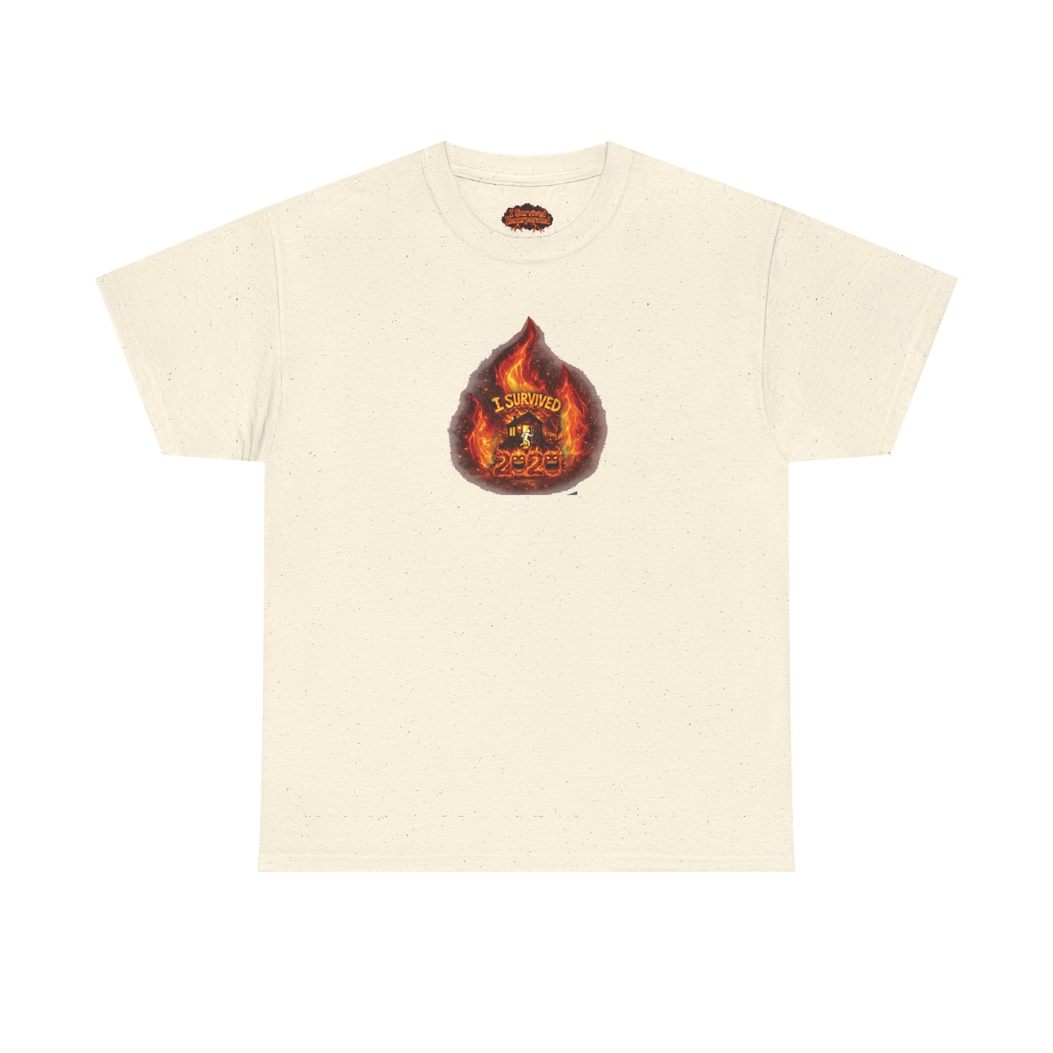 I Survived 2020 — WILDFIRES S2:E1: Director's Cut "Berry Creek" Memorial Unisex Heavy Cotton Tee