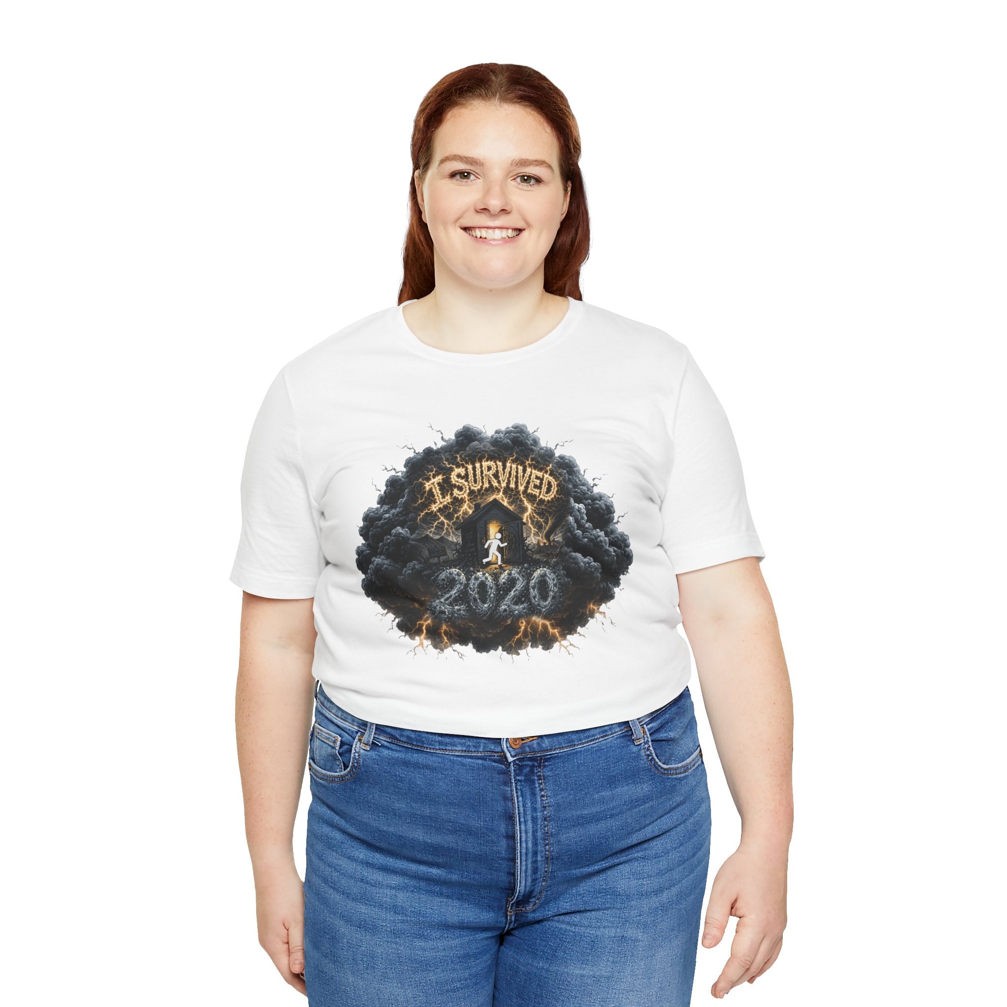 I Survived 2020 — Director's Cut Original Design Teaser Tee | Season 1 Premiere Drop Unisex Jersey Short Sleeve Tee