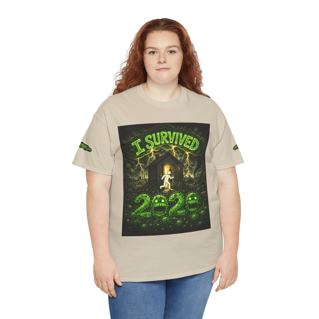 I Survived 2020 — S1:E2 "The Coming of COVID" | Pandemic Edition Unisex Heavy Cotton Tee (SPECIAL EDITION)
