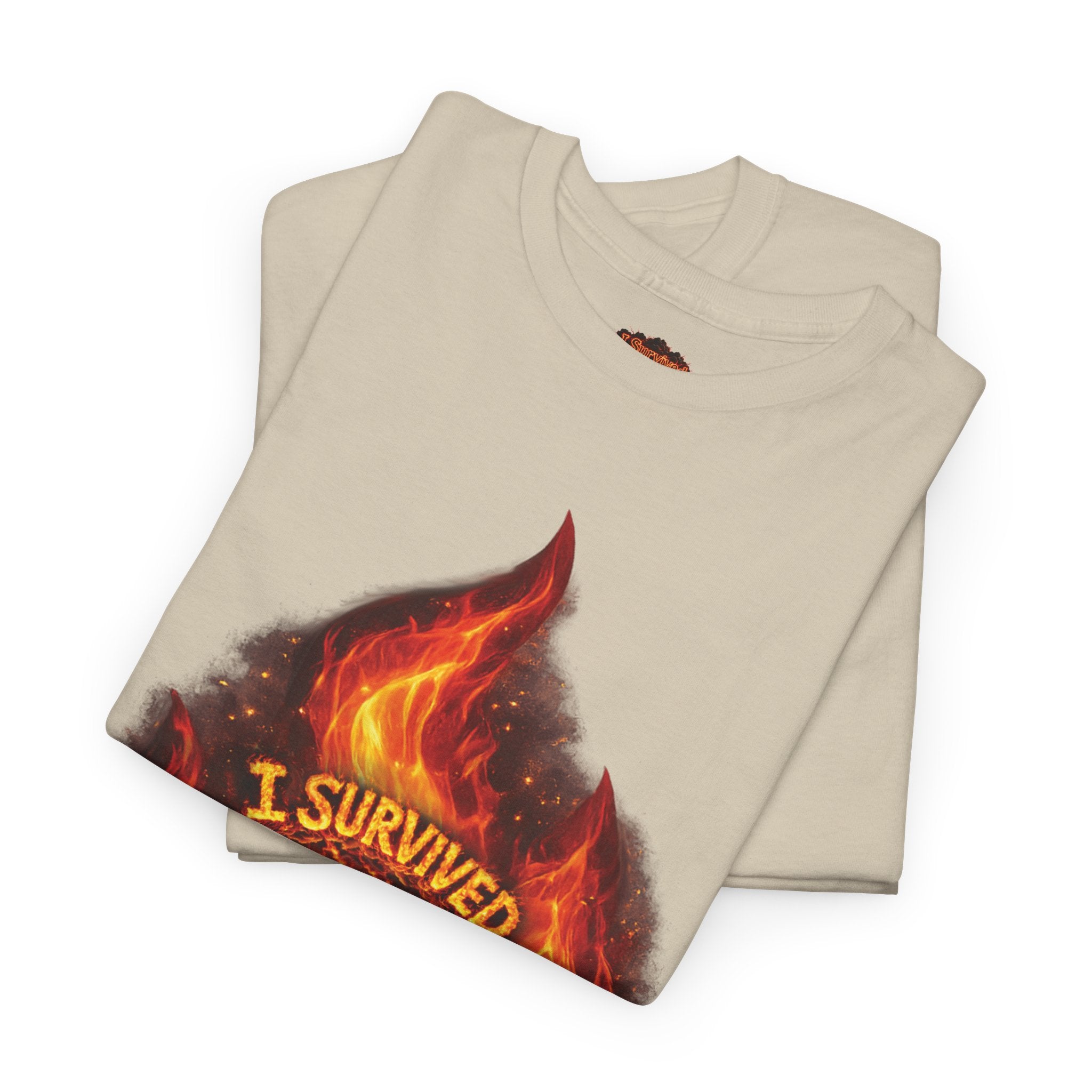 I Survived 2020 — Director's Cut S2:E1 "Berry Creek" | Wildfire Edition Memorial Unisex Heavy Cotton Tee (SPECIAL EDITION)
