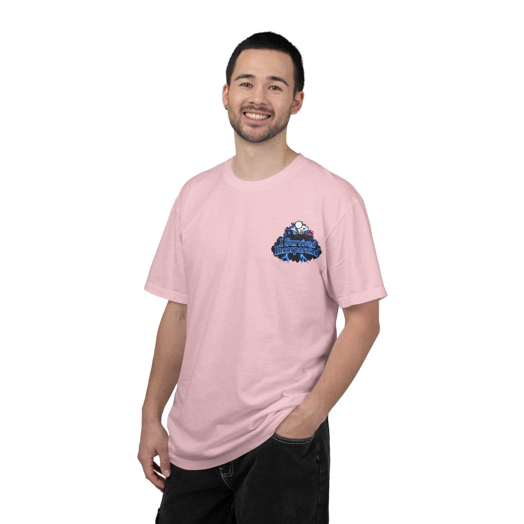 I Survived 2020 — "Please Stand By" Test Pattern Tee Lockdown Special Edition Summer Exclusive Unisex Garment-Dyed T-shirt