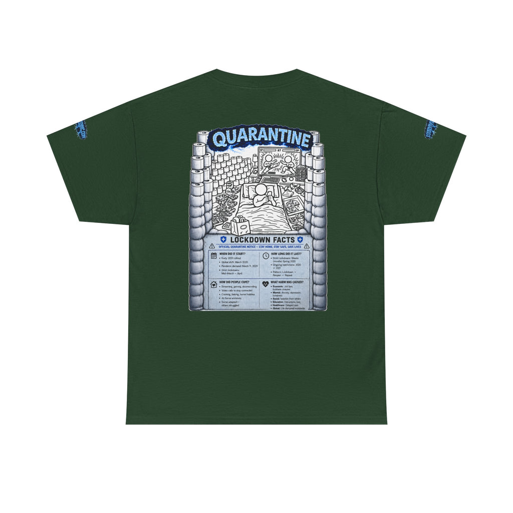 I Survived 2020 — LOCKDOWN S3:E1: Special Edition "Quarantine" Unisex Heavy Cotton Tee