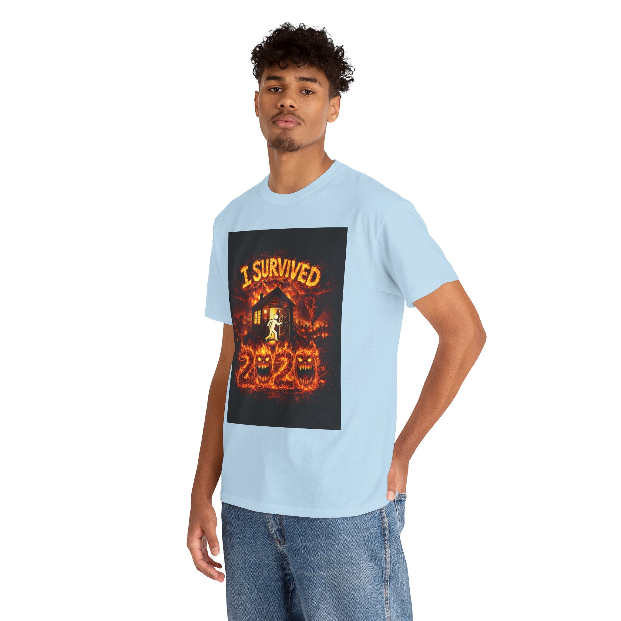 I Survived 2020 — S2:E1 "Berry Creek" | Wildfire Edition Memorial Unisex Heavy Cotton Tee