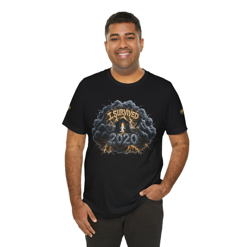 I Survived 2020 — Director's Cut Original Design Teaser Tee | Season 1 Premiere Drop Unisex Jersey Short Sleeve Tee