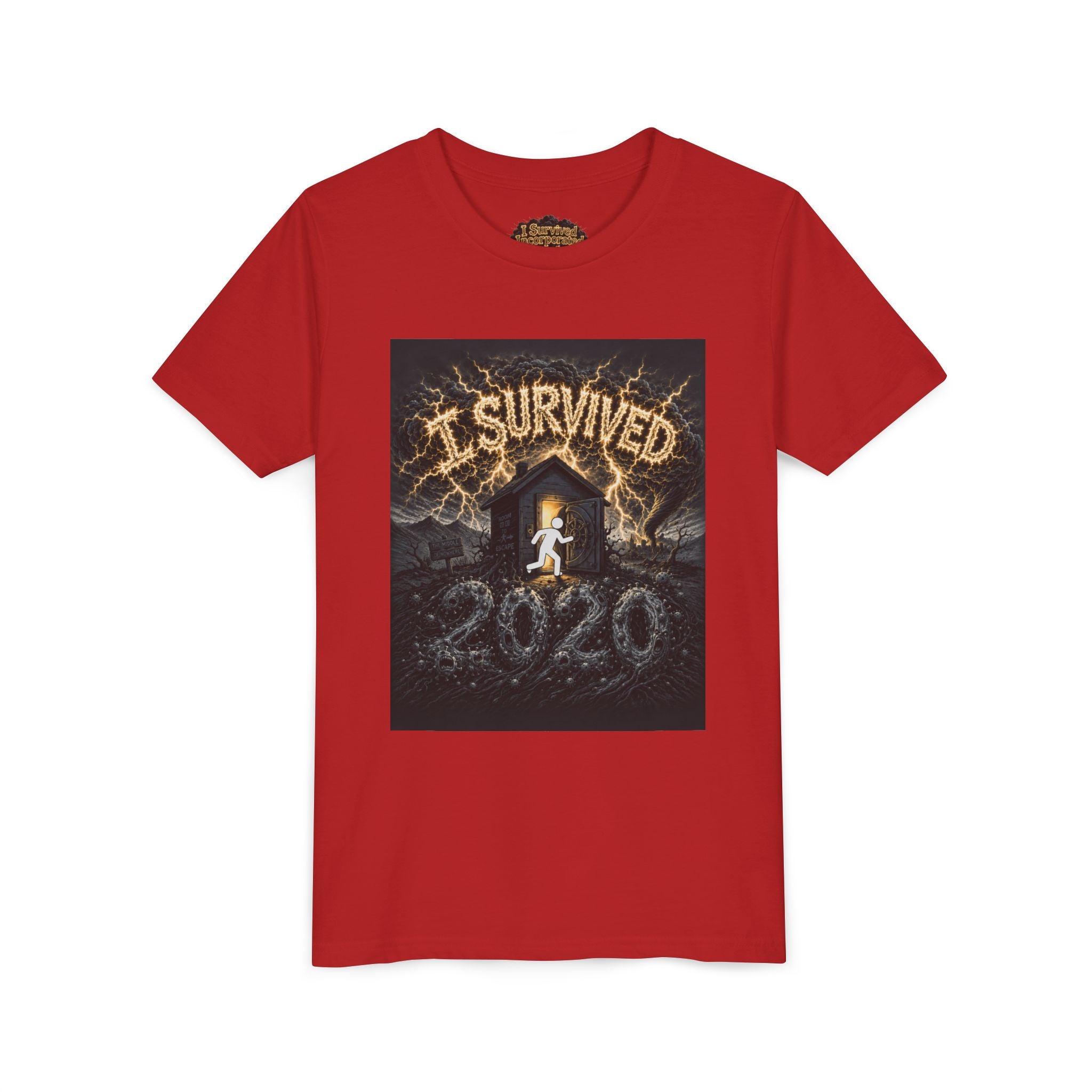 I Survived 2020 — Original Design Teaser Tee | Season 1 Premiere Drop Youth Short Sleeve Tee (SPECIAL EDITION)