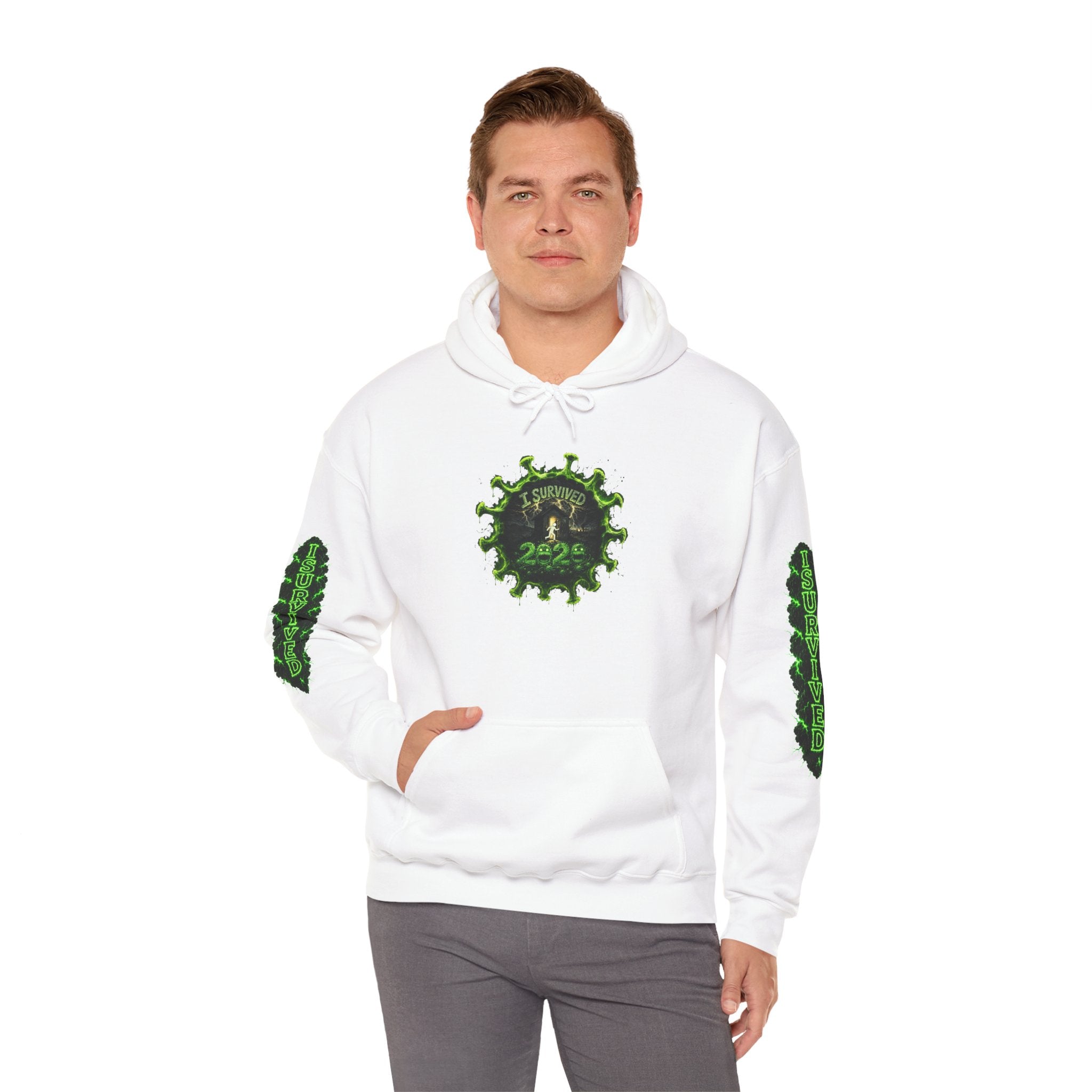 I Survived 2020 — Director's Cut S1:E1 "COVID-19: The Coronavirus" | Pandemic Edition Hoodie Sweatshirt