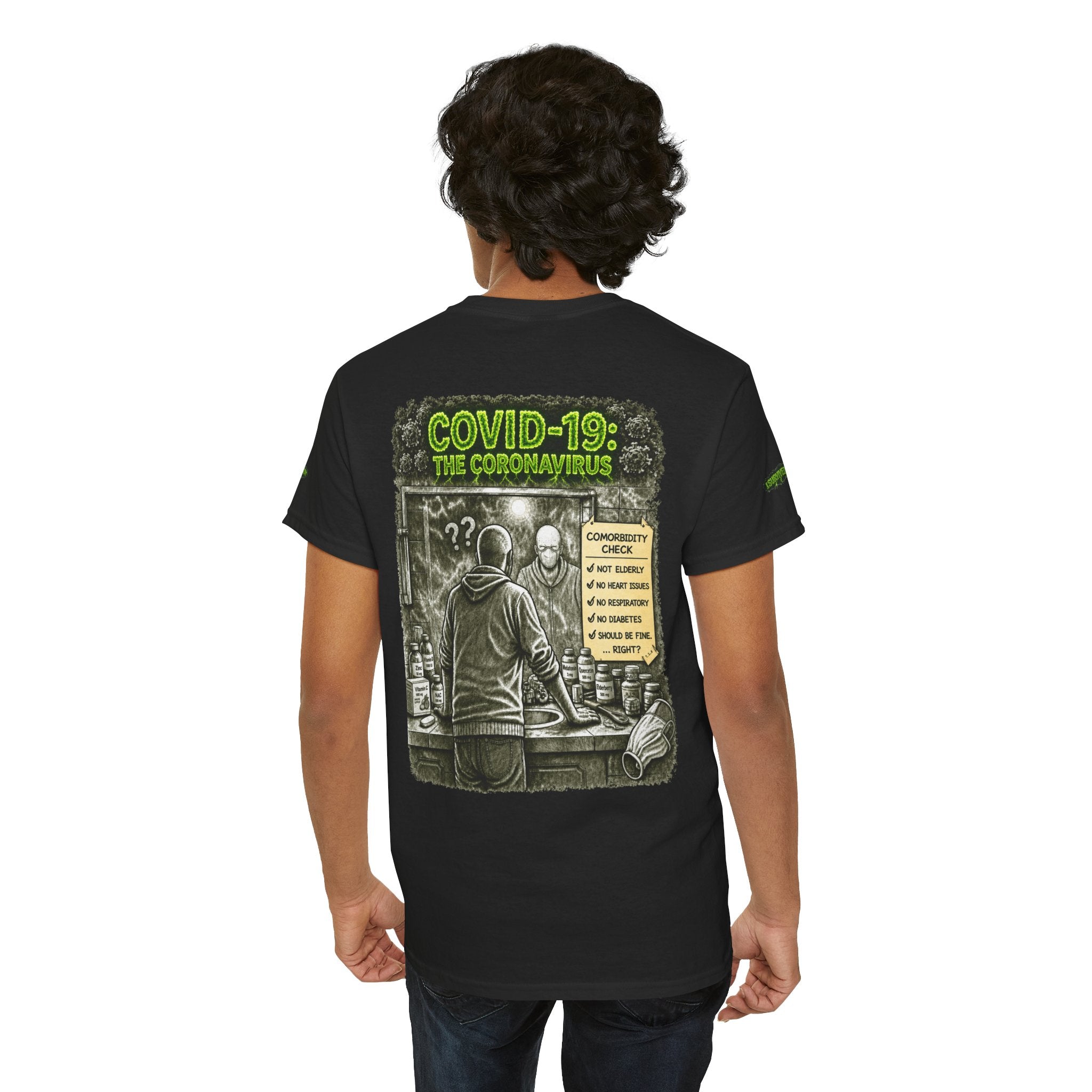 I Survived 2020 — PANDEMIC S1:E1: Special Edition "COVID-19: The Coronavirus" Unisex Heavy Cotton Tee