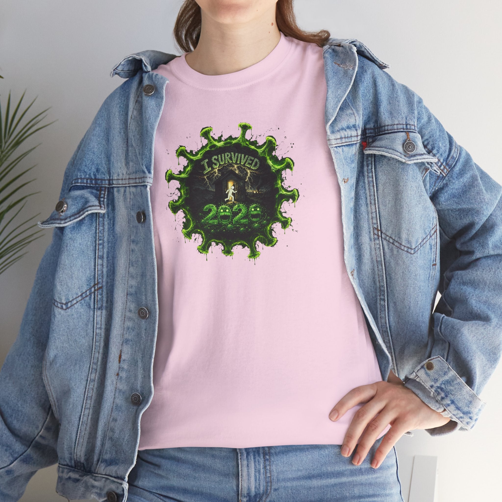 I Survived 2020 — PANDEMIC S1:E2: Director's Cut "The Coming of COVID" Unisex Heavy Cotton Tee