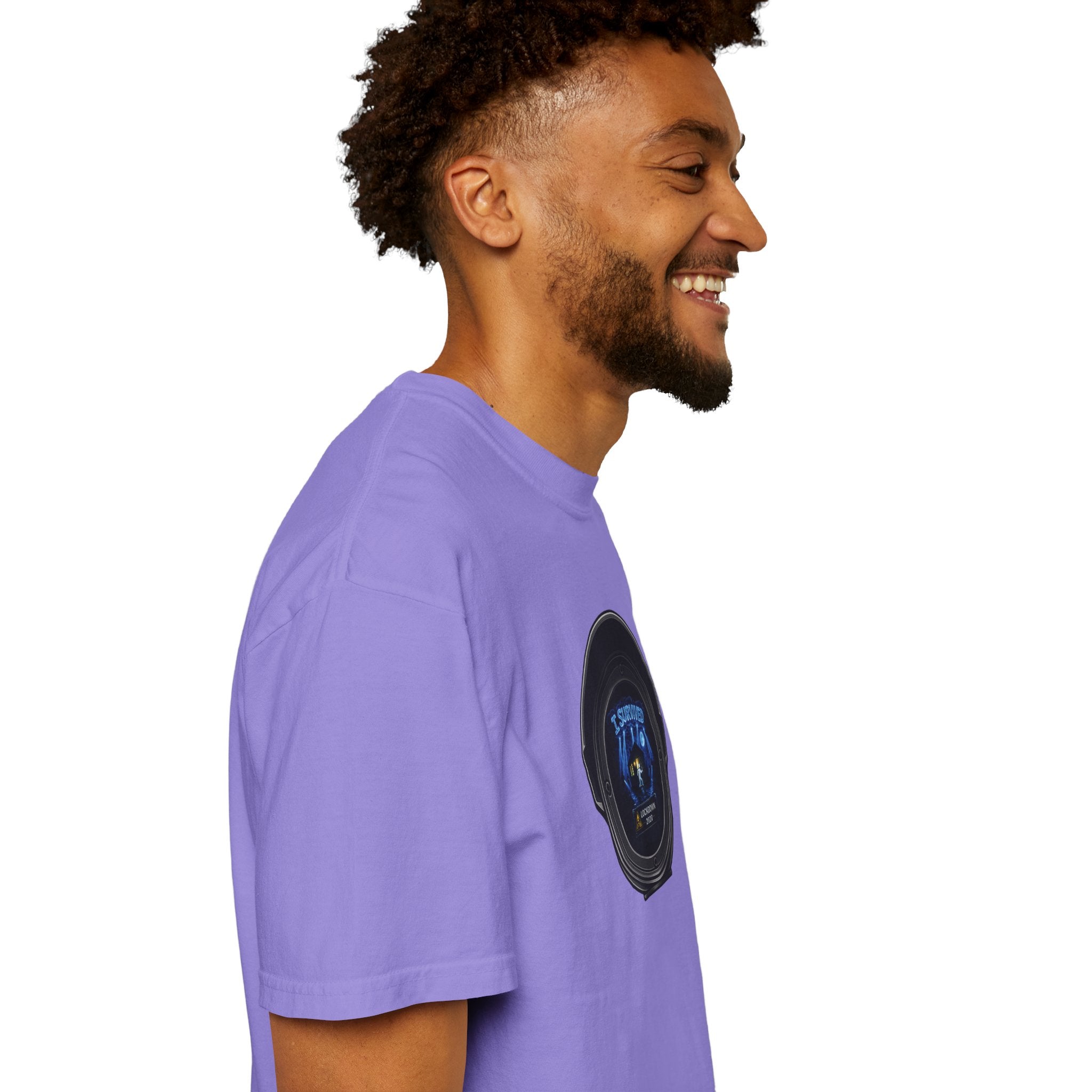 I Survived 2020 —  LOCKDOWN S3:E3: Director's Cut "Remote Schooling" Unisex Garment-Dyed T-shirt