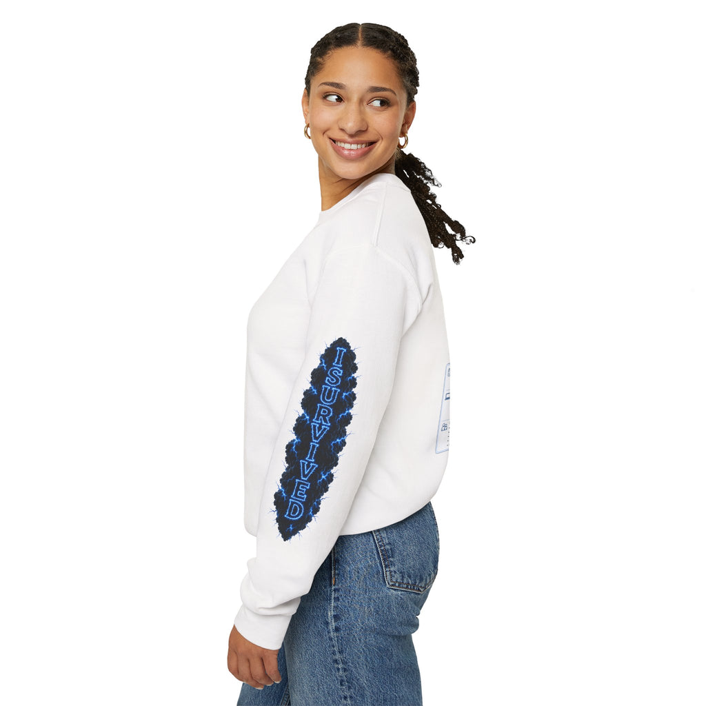 I Survived 2020 — LOCKDOWN S3:E3: Director's Cut Special Edition "Remote Schooling" Unisex Heavy Blend™ Crewneck Sweatshirt