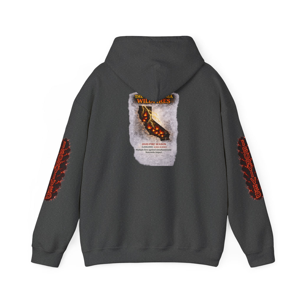 I Survived 2020 — Director's Cut S2:E3 "The California Wildfires" | Wildfire Edition Memorial Hoodie Sweatshirt
