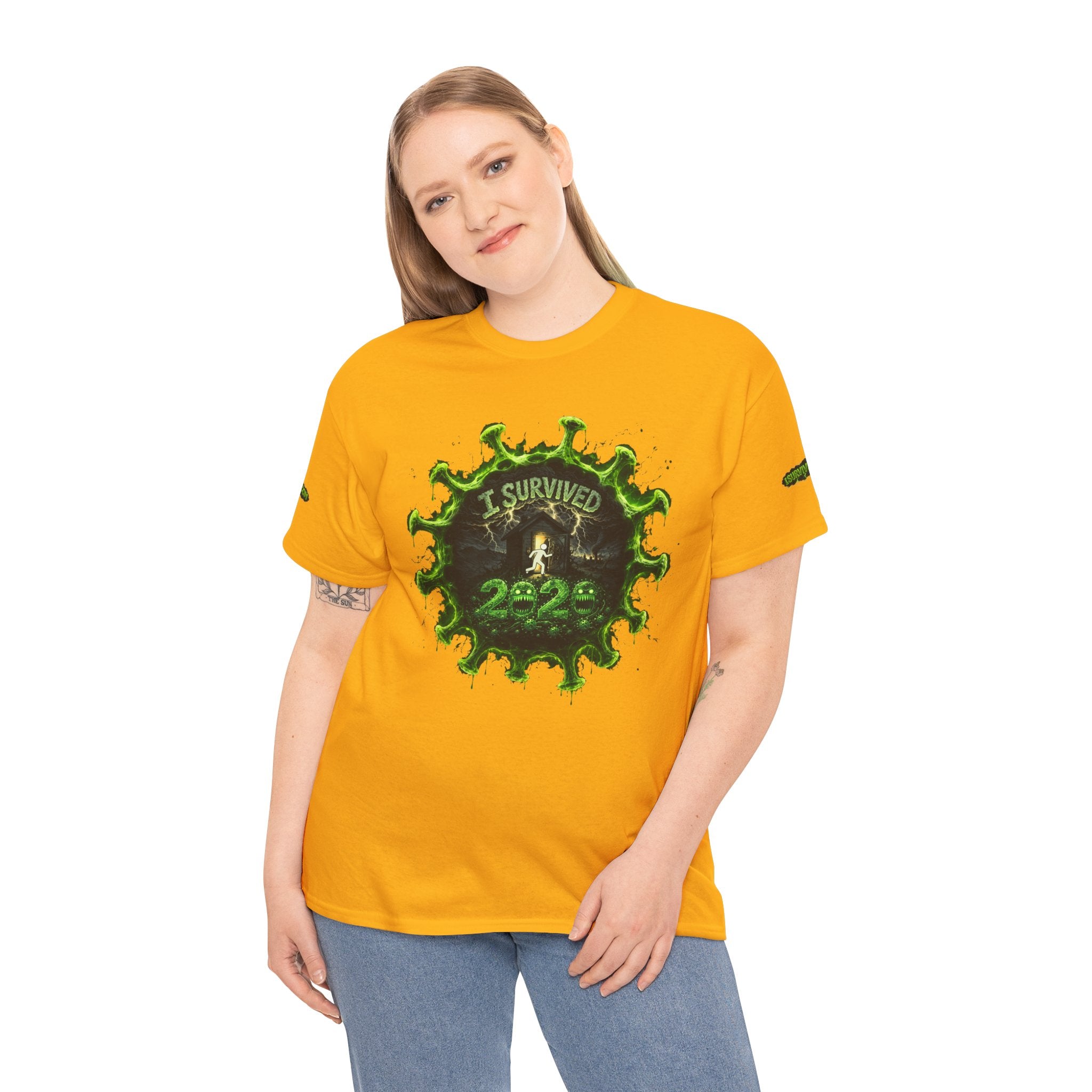 I Survived 2020 — Director's Cut S1:E4 "Mask Madness Mayhem Moment" | Pandemic Edition Unisex Heavy Cotton Tee (SPECIAL EDITION)