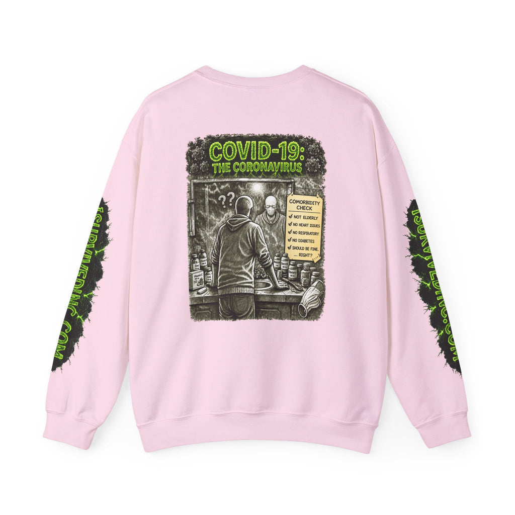 I Survived 2020 — PANDEMIC S1:E1: "COVID-19: The Coronavirus" Unisex Heavy Blend™ Crewneck Sweatshirt