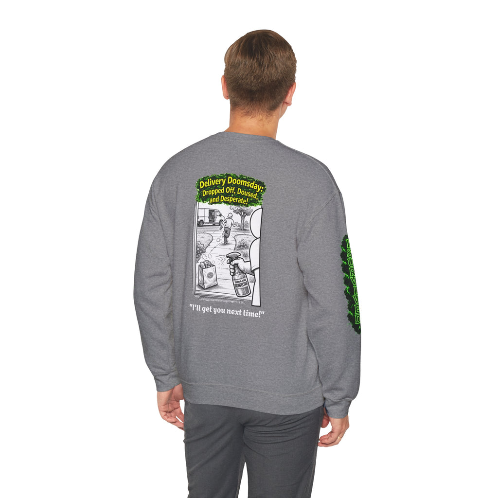 I Survived 2020 — PANDEMIC S1:E5: Director's Cut "Delivery Doomsday" Unisex Heavy Blend™ Crewneck Sweatshirt