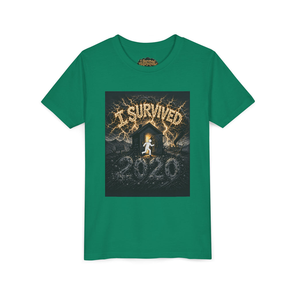 I Survived 2020 — Original Design Teaser Tee | Season 1 Premiere Drop Youth Short Sleeve Tee