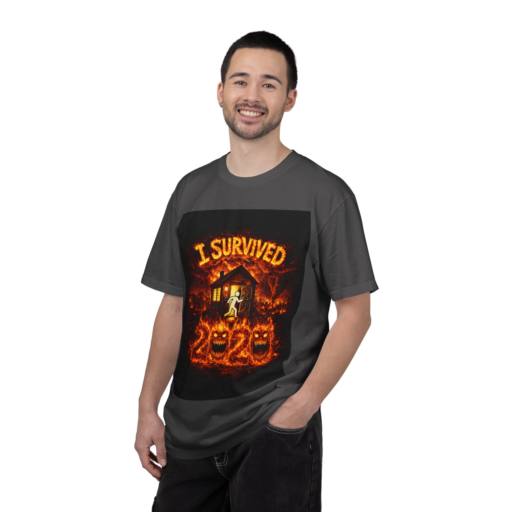 I Survived 2020 — WILDFIRES S2:E2: "The Bobcat Fire" Memorial Unisex Garment-Dyed T-shirt