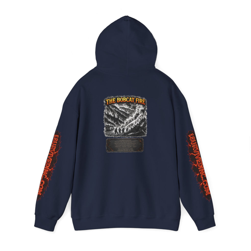 I Survived 2020 — WILDFIRES S2:E2: "The Bobcat Fire" Memorial Hoodie