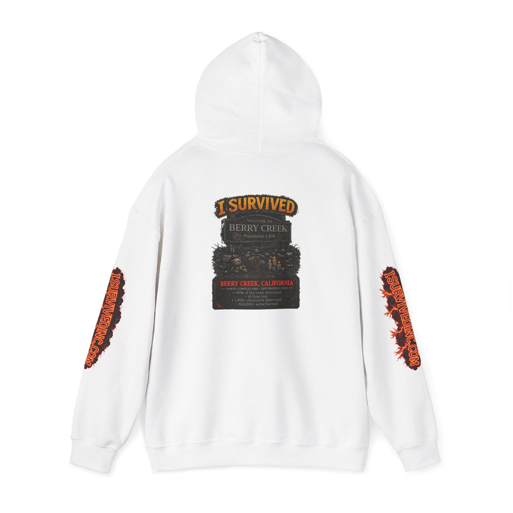 I Survived 2020 — WILDFIRES S2:E1: "Berry Creek" Memorial Hoodie
