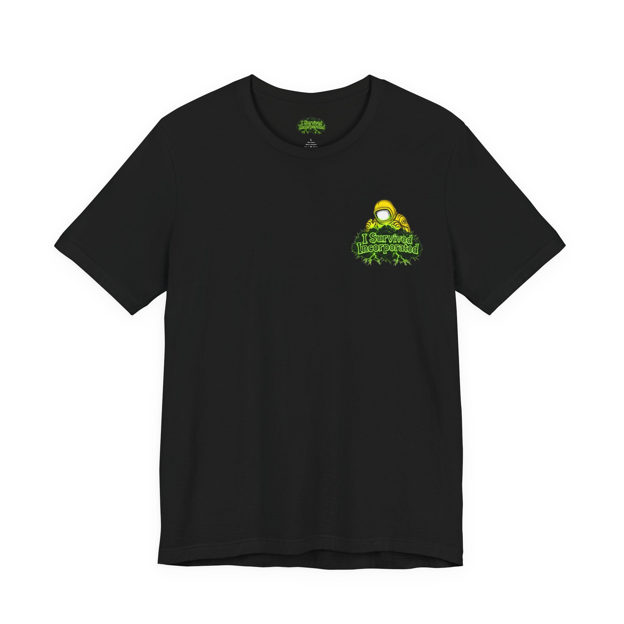 I Survived 2020 — "Please Stand By" Test Pattern Toxic Signal Tee Summer Premiere Unisex Jersey Short Sleeve Tee
