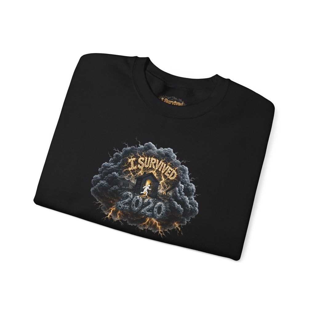 I Survived 2020 — Original PILOT Design: Director's Cut Special Edition Unisex Heavy Blend™ Crewneck Sweatshirt