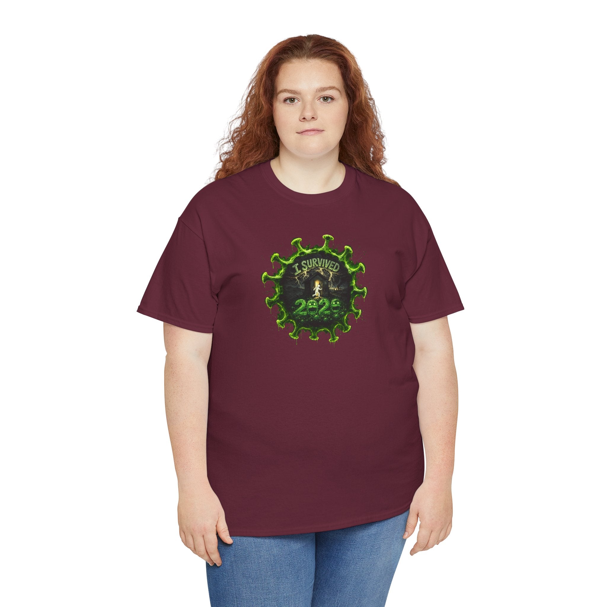 I Survived 2020 — PANDEMIC S1:E2: Director's Cut "The Coming of COVID" Unisex Heavy Cotton Tee