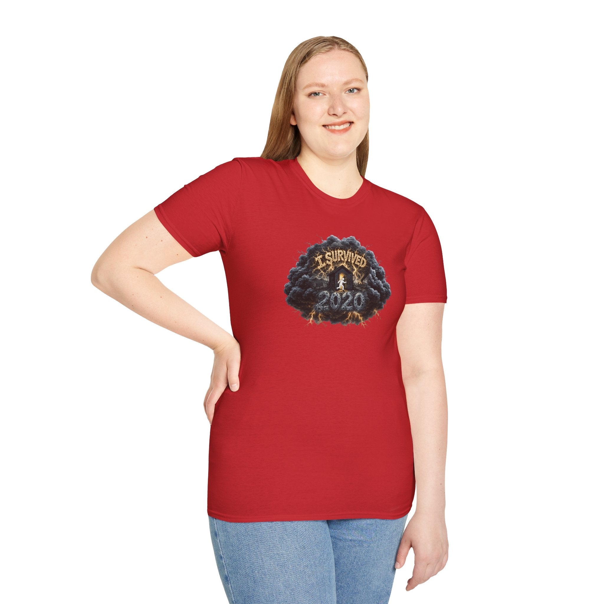 I Survived 2020 —  Original PILOT Design: Director's Cut Unisex Softstyle T-Shirt