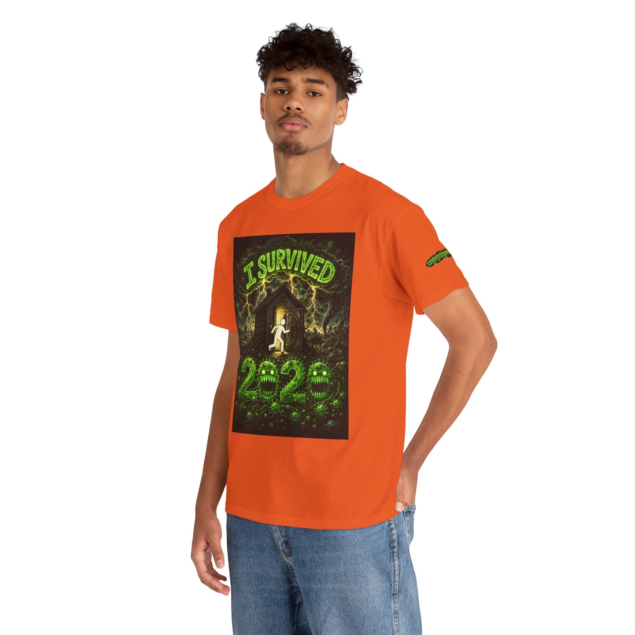 I Survived 2020 — S1:E5 "Delivery Doomsday" | Pandemic Edition Unisex Heavy Cotton Tee (SPECIAL EDITION)