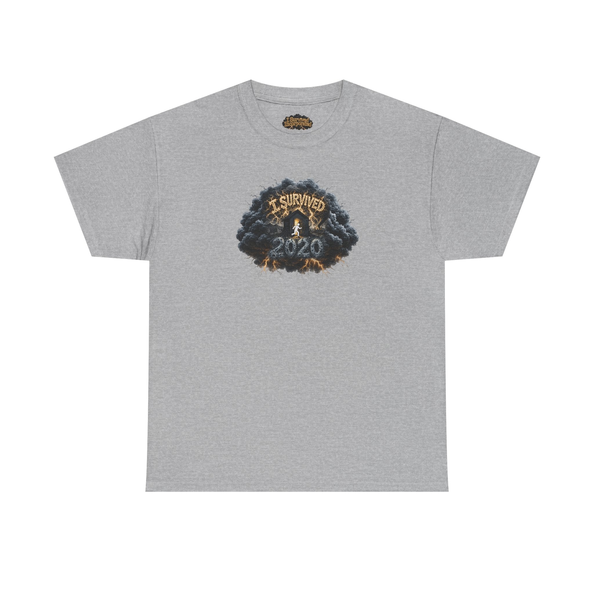I Survived 2020 —  Original PILOT Design: Director's Cut Unisex Heavy Cotton Tee