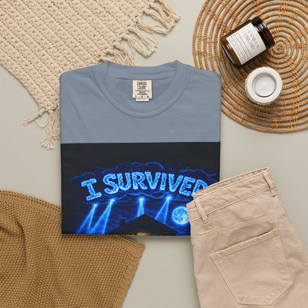 I Survived 2020 — LOCKDOWN S3:E1: "Quarantine" Unisex Garment-Dyed T-shirt