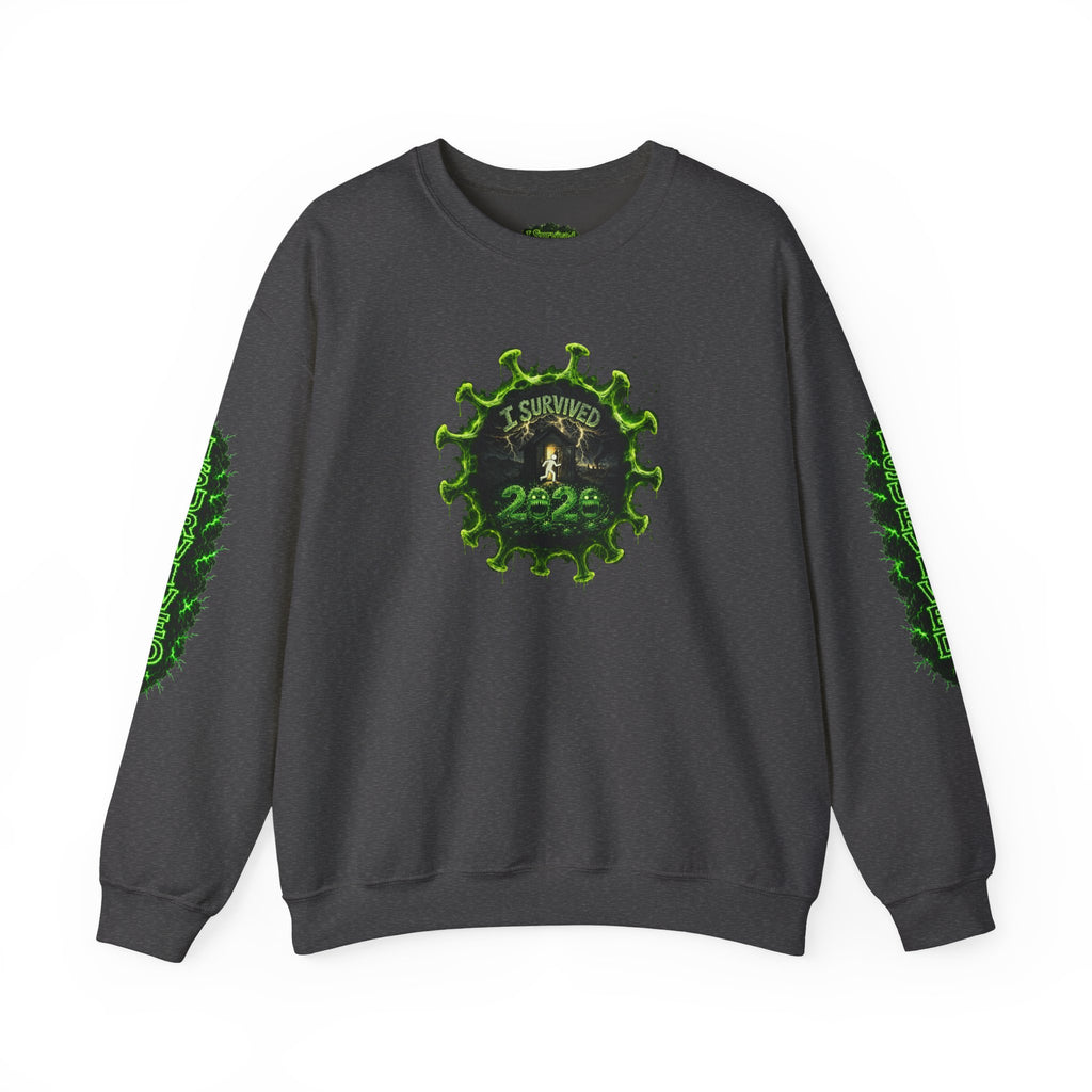 I Survived 2020 — PANDEMIC S1:E2: Director's Cut "The Coming of COVID" Unisex Heavy Blend™ Crewneck Sweatshirt