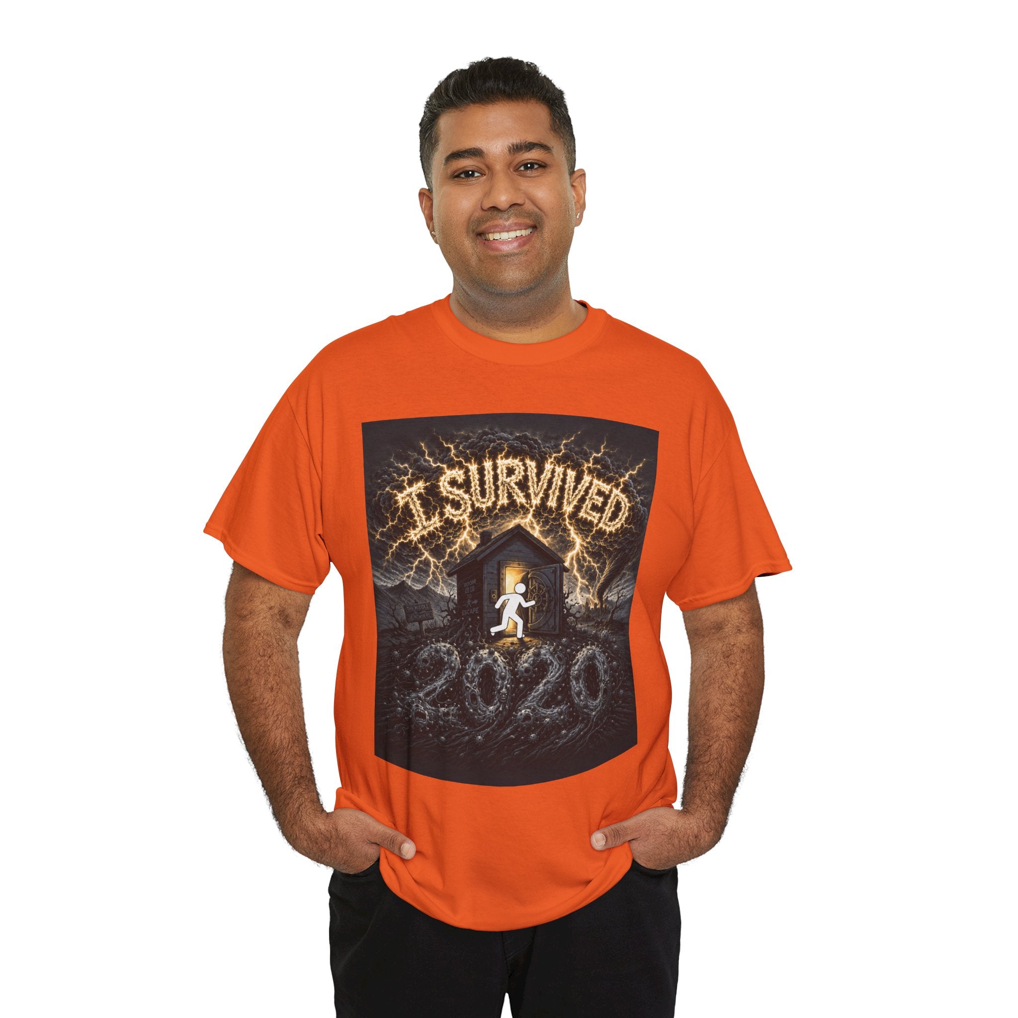 I Survived 2020 — Original PILOT Design Unisex Heavy Cotton Tee