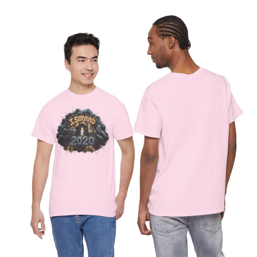 I Survived 2020 — Director's Cut Original Design Teaser Tee | Season 1 Premiere Drop Unisex Heavy Cotton Tee