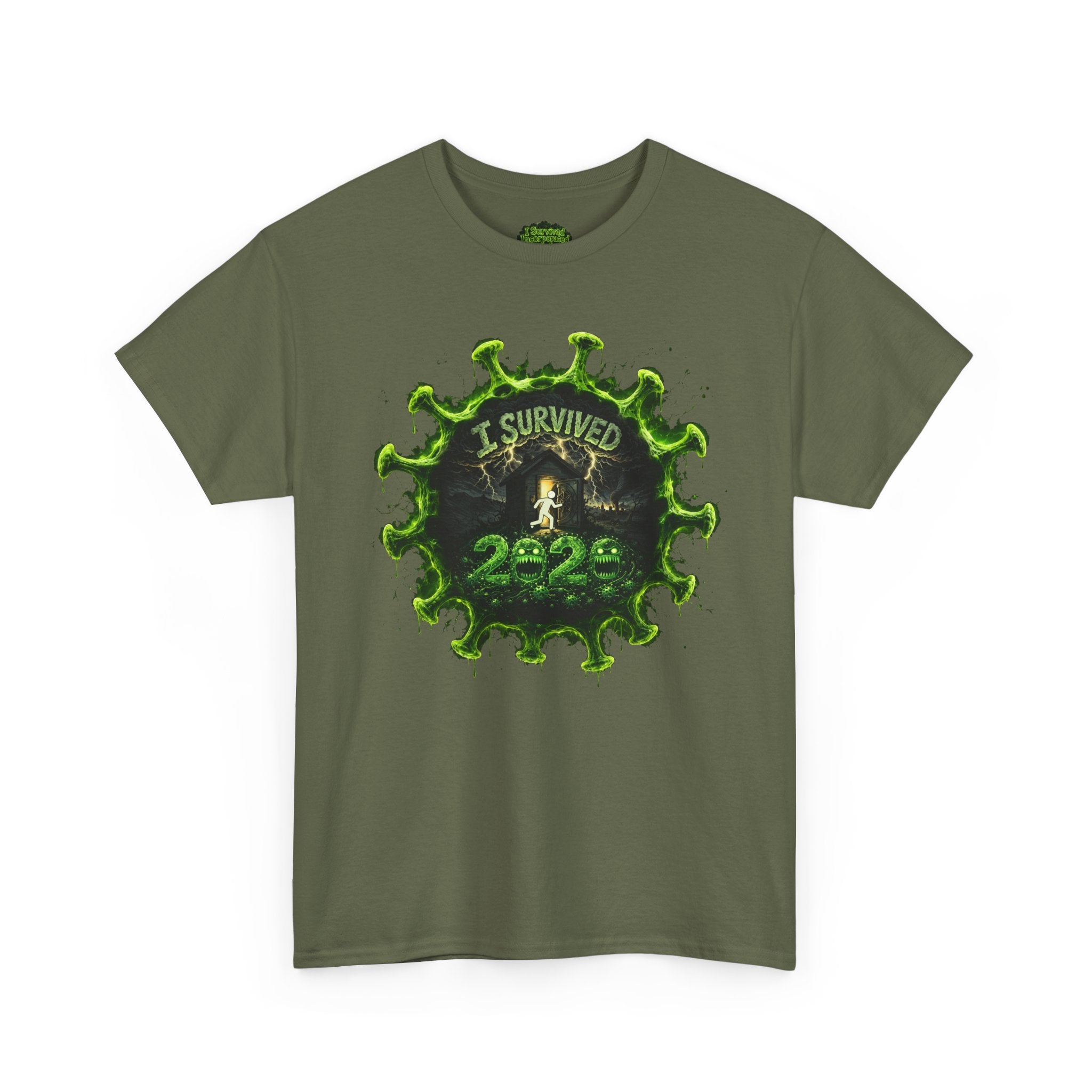 I Survived 2020 — Director's Cut S1:E5 "Delivery Doomsday" | Pandemic Edition Unisex Heavy Cotton Tee