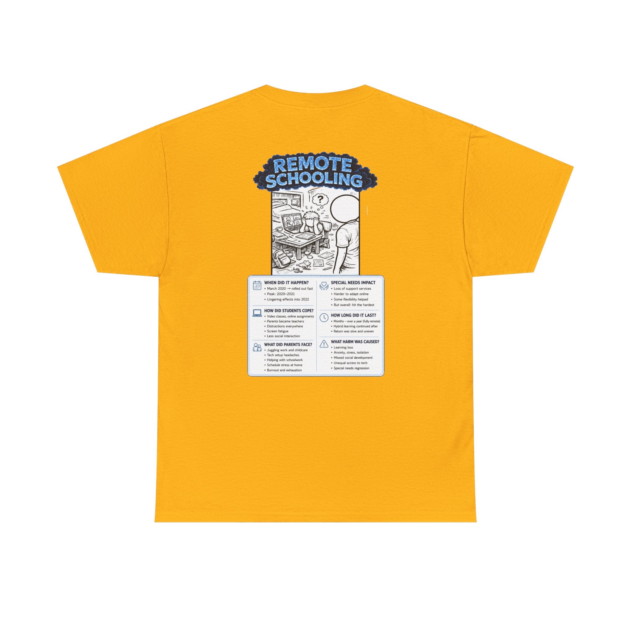 I Survived 2020 — LOCKDOWN S3:E3: Director's Cut "Remote Schooling" Documentary Tee