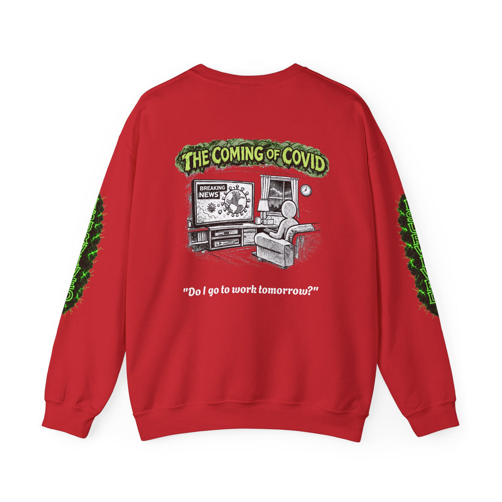 I Survived 2020 — Director's Cut S1:E2 "The Coming of COVID" | Pandemic Edition Unisex Heavy Blend™ Crewneck Sweatshirt