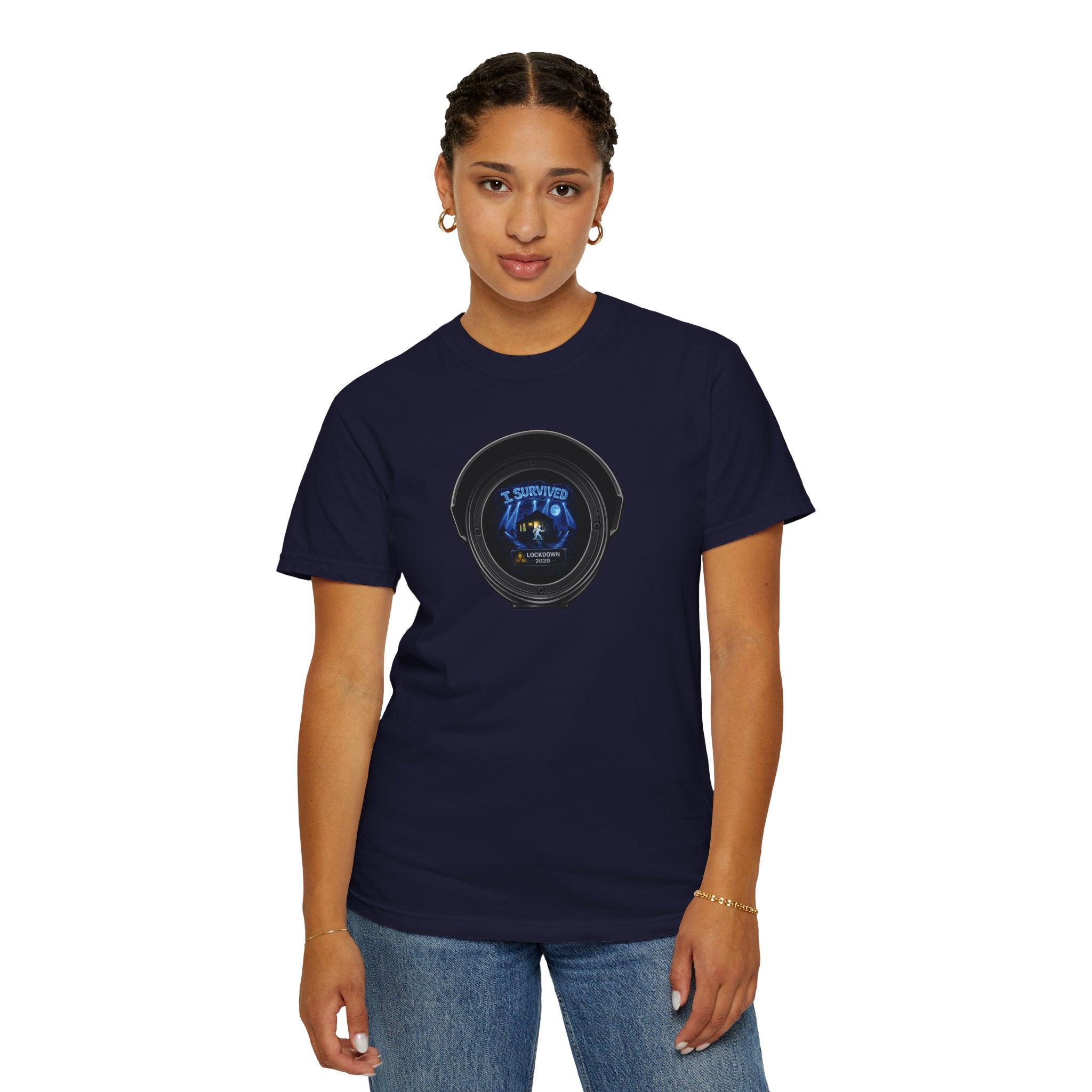 I Survived 2020 —  LOCKDOWN S3:E2: Director's Cut "Dating Under Lockdown" Unisex Garment-Dyed T-shirt