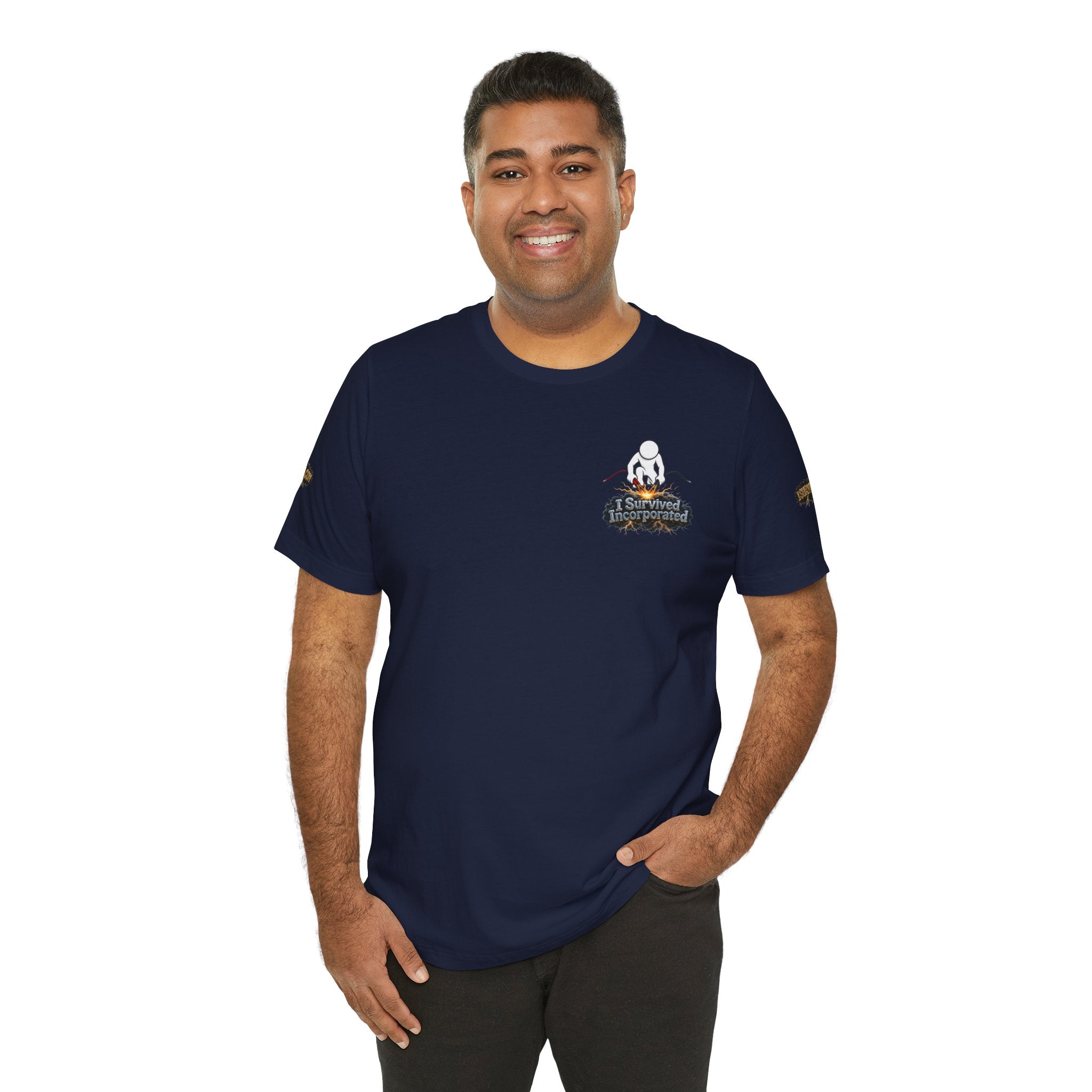 I Survived 2020 — "Please Stand By" Test Pattern Tee Special Edition Summer Premier Unisex Jersey Short Sleeve Tee