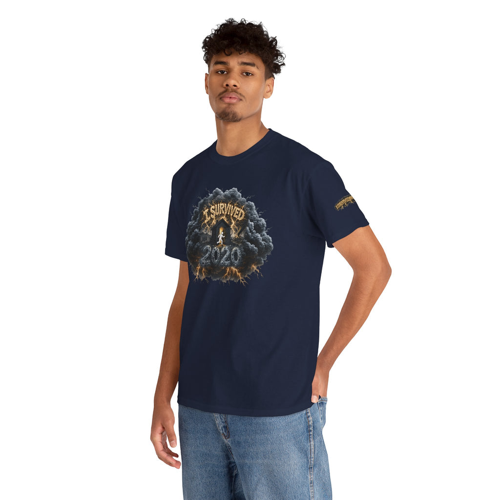 I Survived 2020 — Director's Cut Original Design Teaser Tee | Season 1 Premiere Drop Unisex Heavy Cotton Tee (SPECIAL EDITION)
