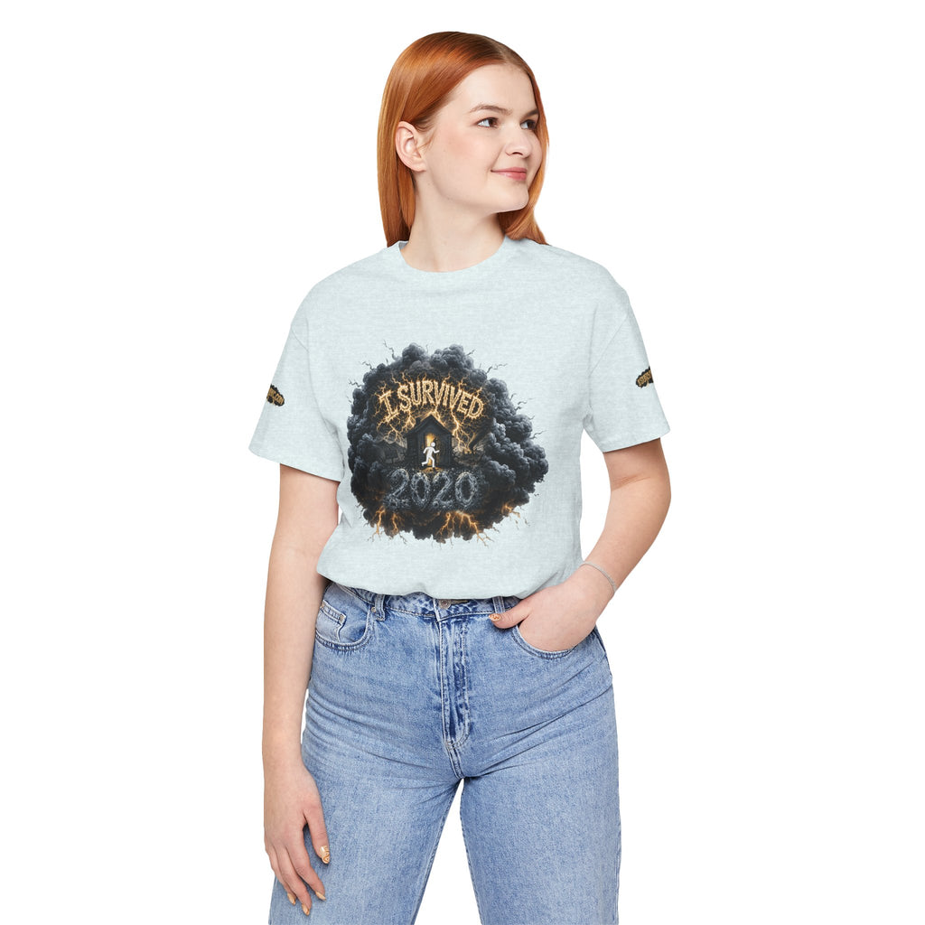 I Survived 2020 — Director's Cut Original Design Teaser Tee | Season 1 Premiere Drop Unisex Jersey Short Sleeve Tee