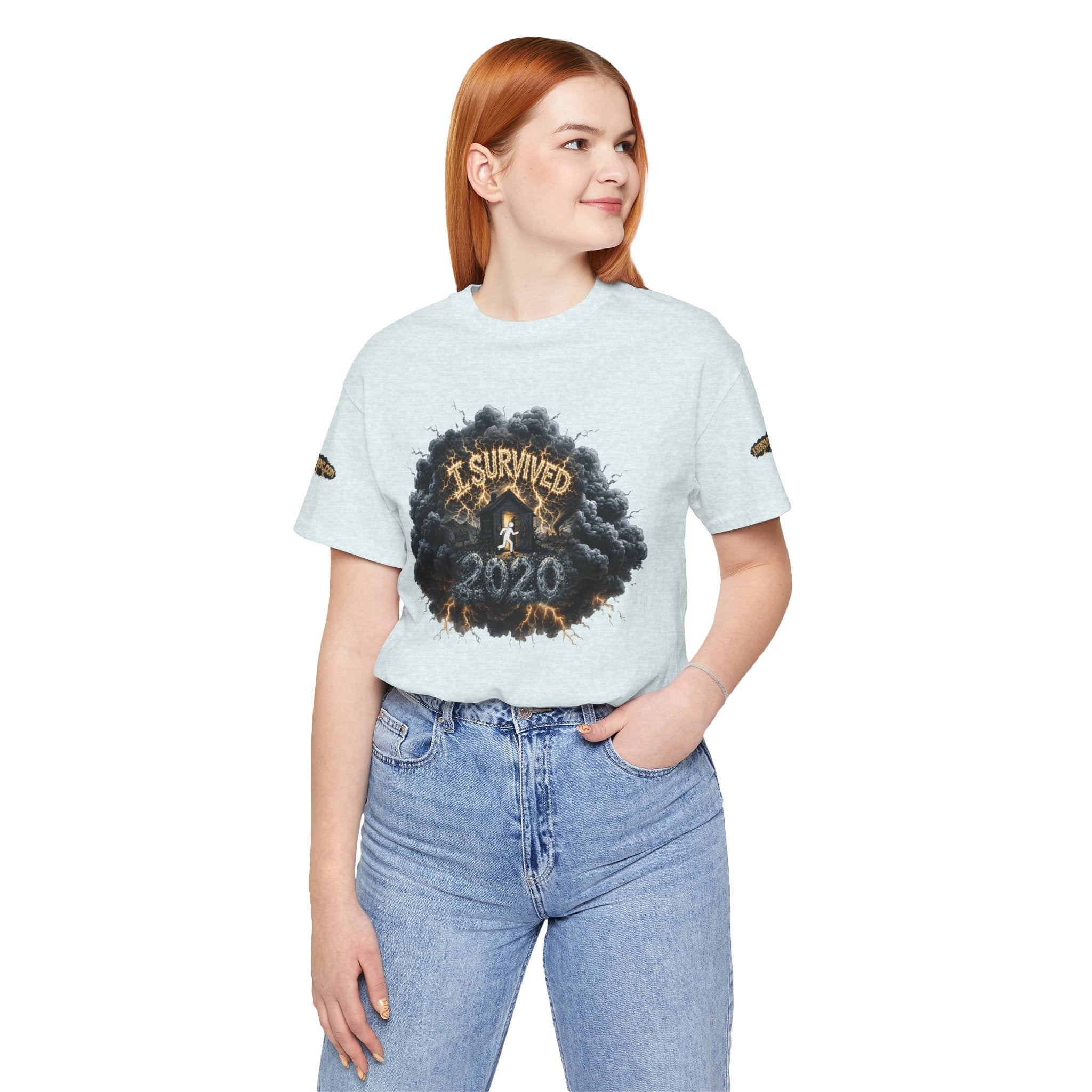 I Survived 2020 — Director's Cut Original Design Teaser Tee | Season 1 Premiere Drop Unisex Jersey Short Sleeve Tee
