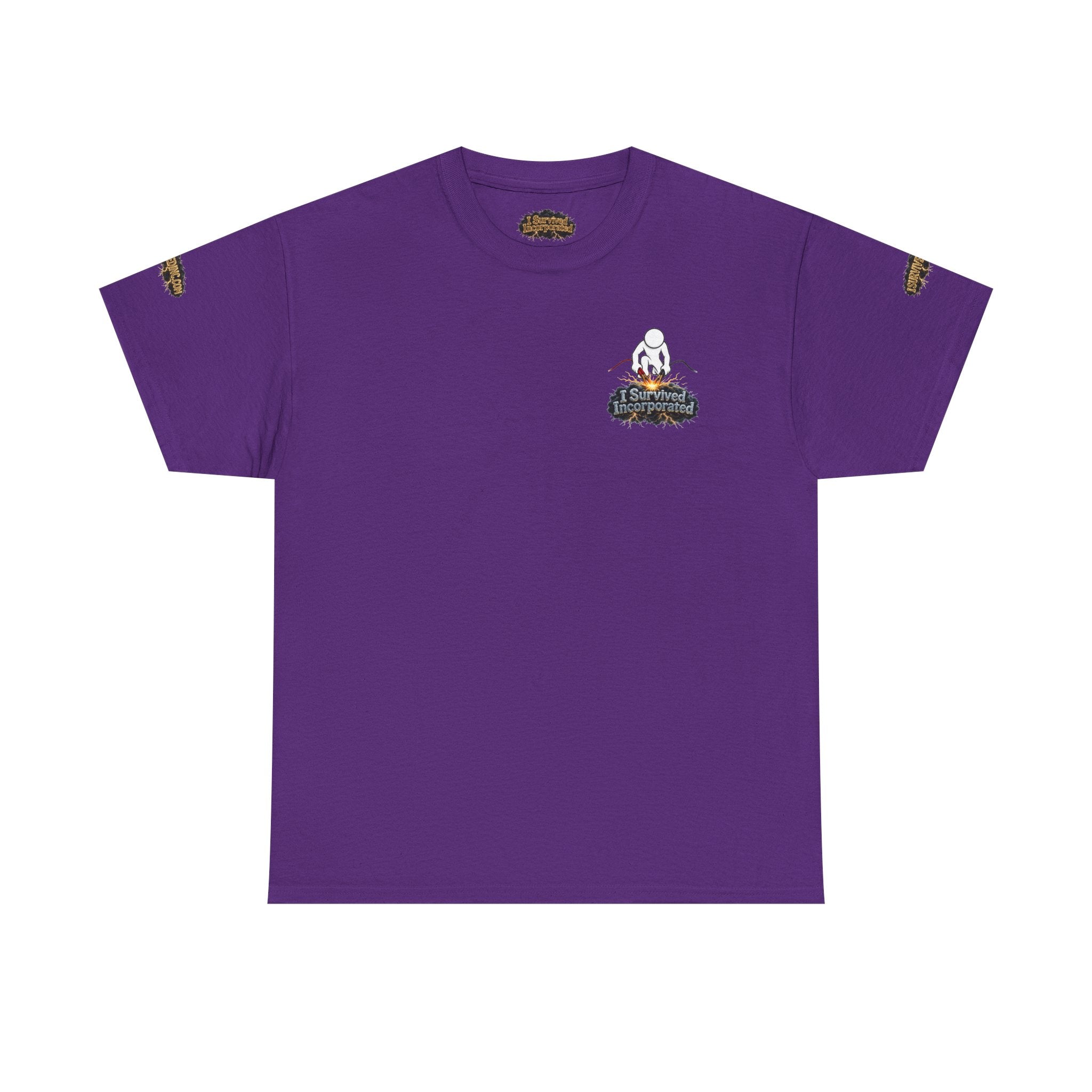 I Survived 2020 — "Please Stand By" Test Pattern Tee Special Edition Summer Premier Unisex Heavy Cotton Tee