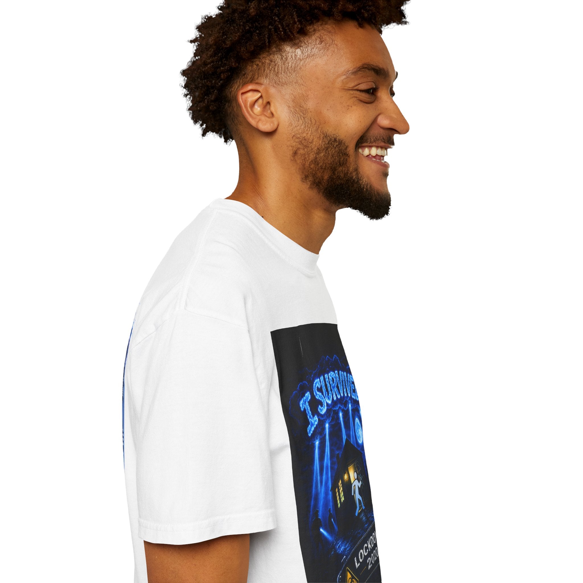 I Survived 2020 — LOCKDOWN S3:E2: "Dating Under Lockdown" Unisex Garment-Dyed T-shirt