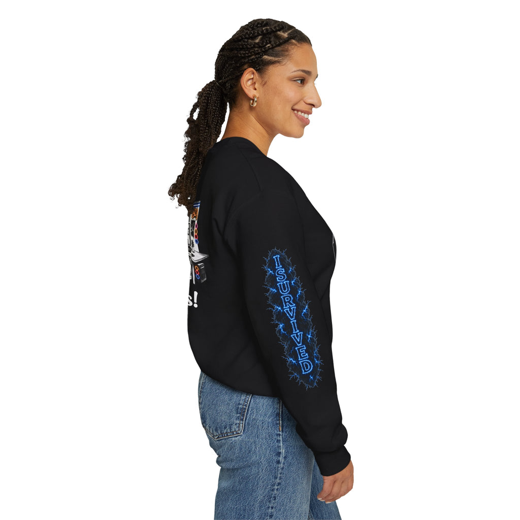 I Survived 2020 — Director's Cut S3:E4 "Working From Home" | Mid-Season Finale Pt. 1 | Lockdown Edition Documentary Unisex Heavy Blend™ Crewneck Sweatshirt