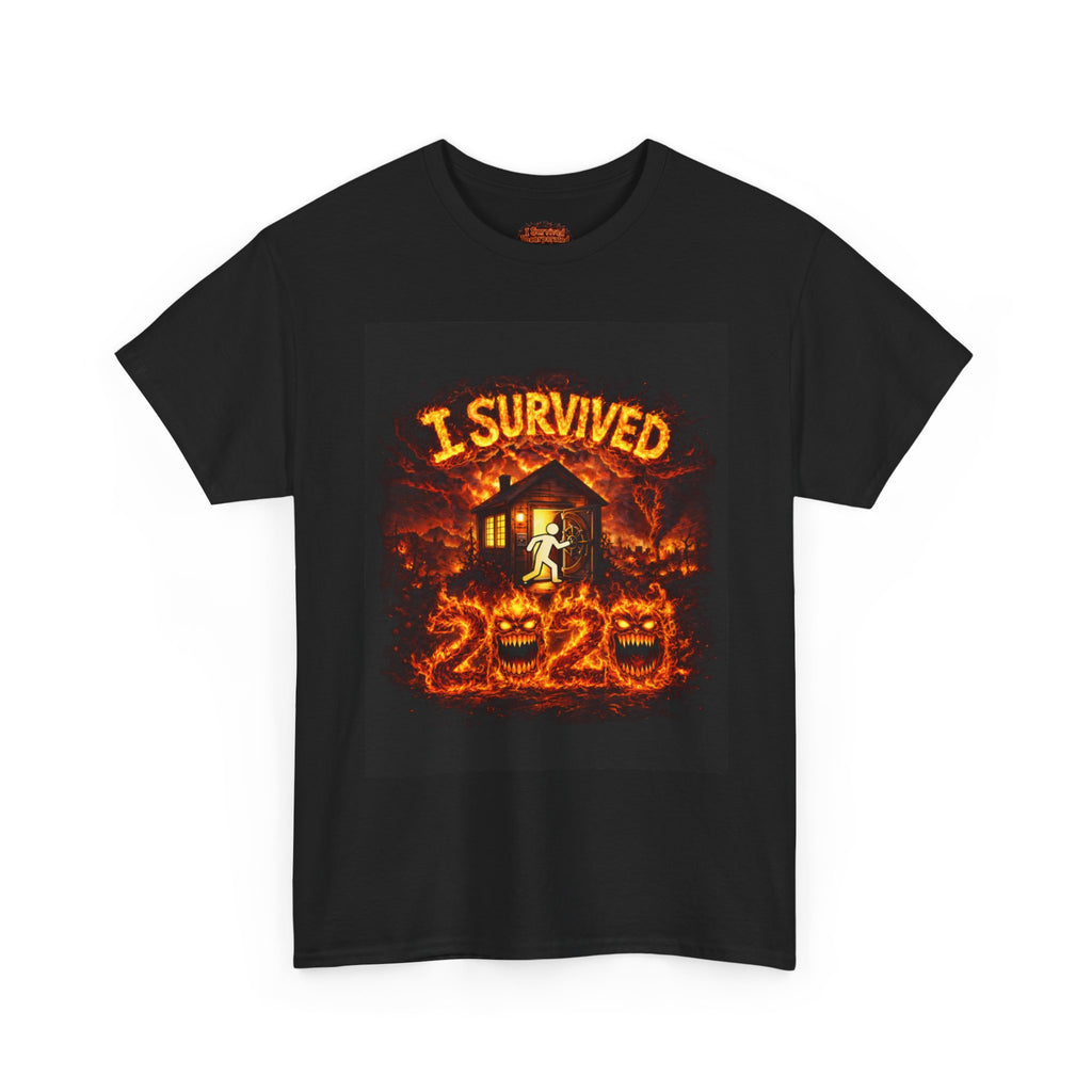 I Survived 2020 — S2:E3 "The California Wildfires" | Wildfire Edition Memorial Unisex Heavy Cotton Tee