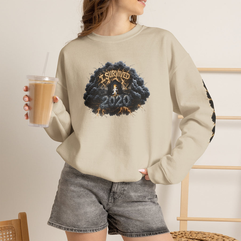 I Survived 2020 — Original PILOT Design: Director's Cut Special Edition Unisex Heavy Blend™ Crewneck Sweatshirt