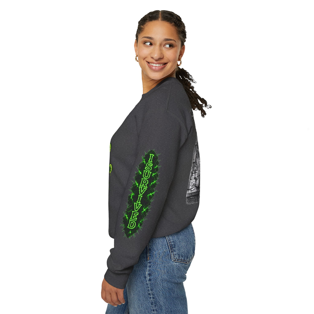 I Survived 2020 — Director's Cut S1:E1 "COVID-19: The Coronavirus" | Pandemic Edition Unisex Heavy Blend™ Crewneck Sweatshirt