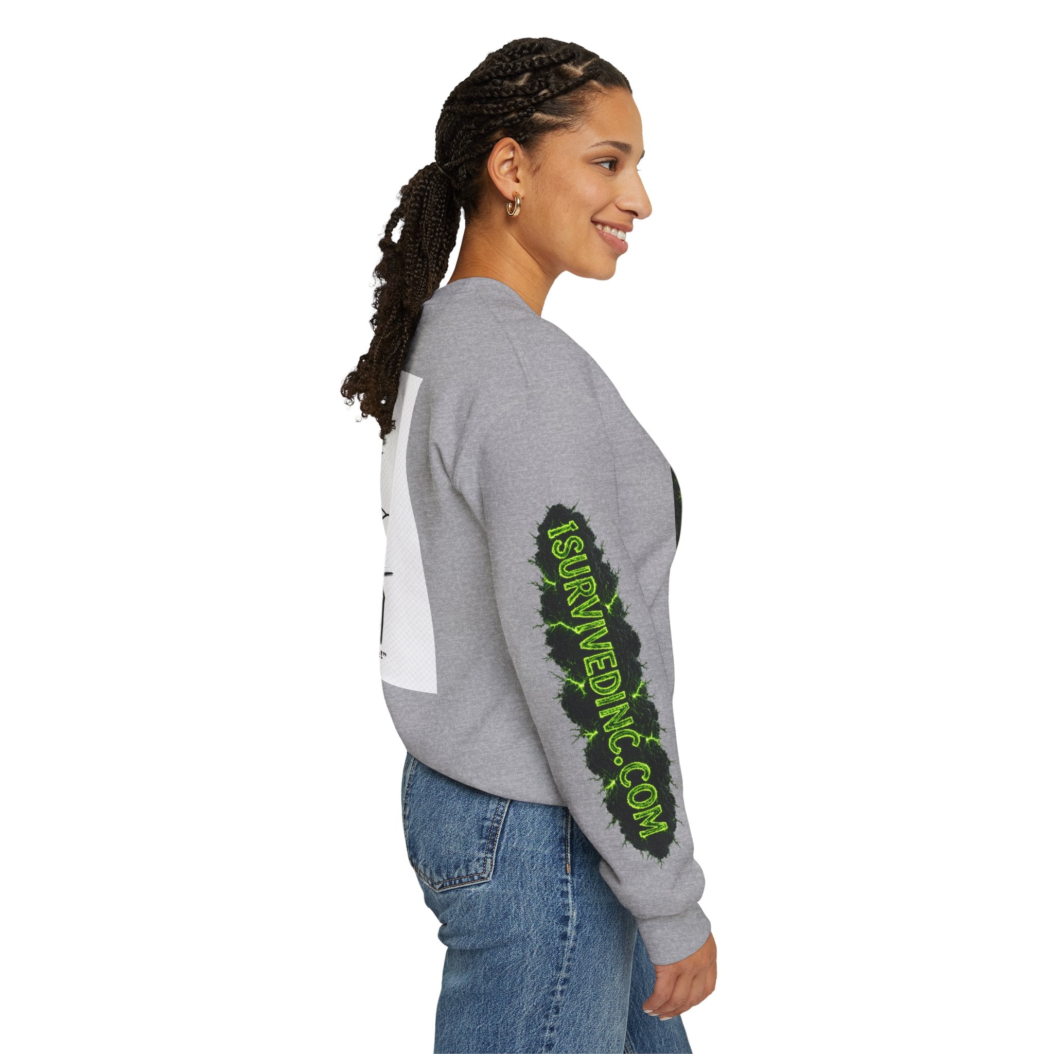 I Survived 2020 — S1:E5 "Delivery Doomsday" | Pandemic Edition Unisex Heavy Blend™ Crewneck Sweatshirt