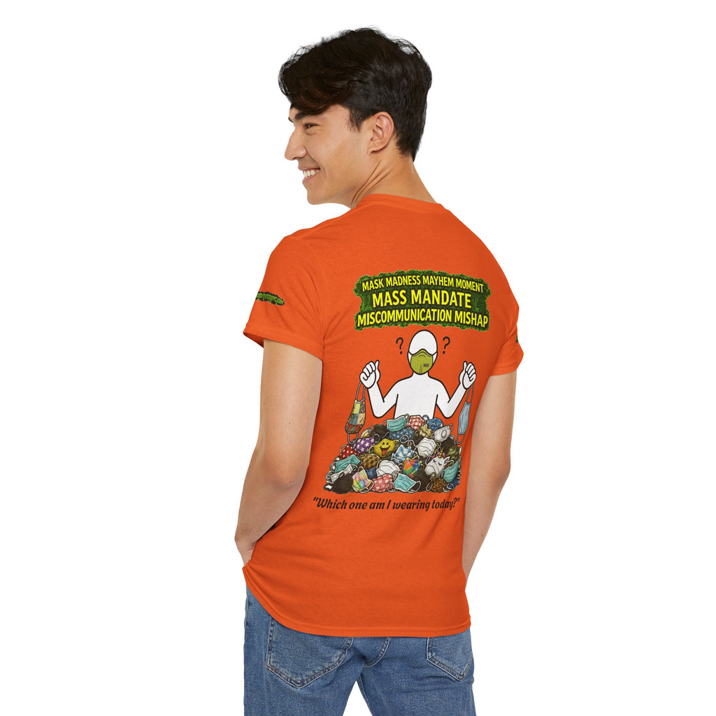 I Survived 2020 — PANDEMIC S1:E4: Director's Cut Special Edition "Mask Madness" Unisex Heavy Cotton Tee